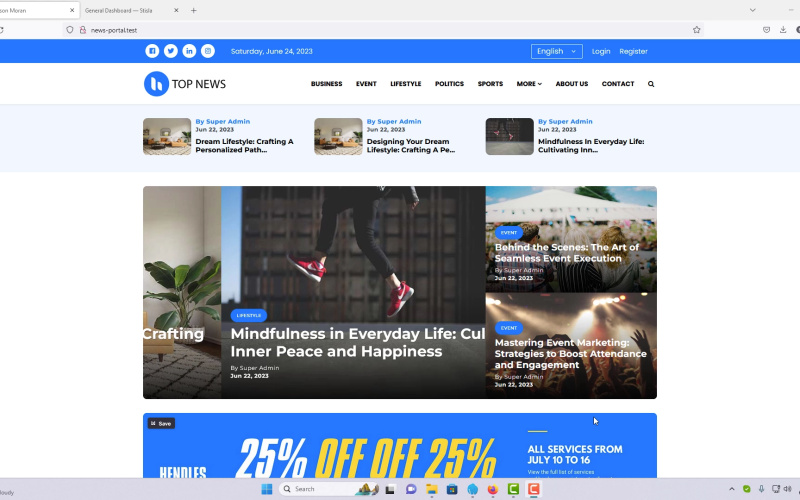Magazine Site
